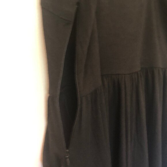 NWT Yathon spaghetti-strap black dress w/ pockets sz S - Picture 13 of 15